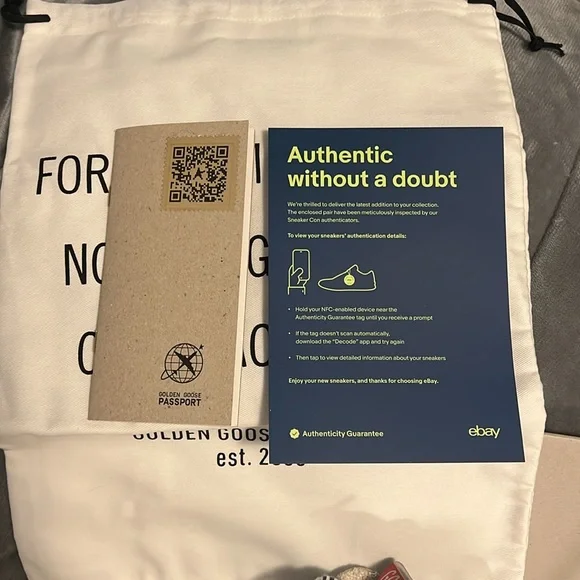 Brand new in box Golden Goose high tops size 39 - Picture 6 of 12